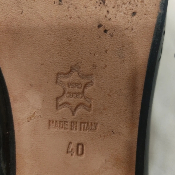 Baldinini ballet flats size 40 made in Italy - Picture 7 of 8